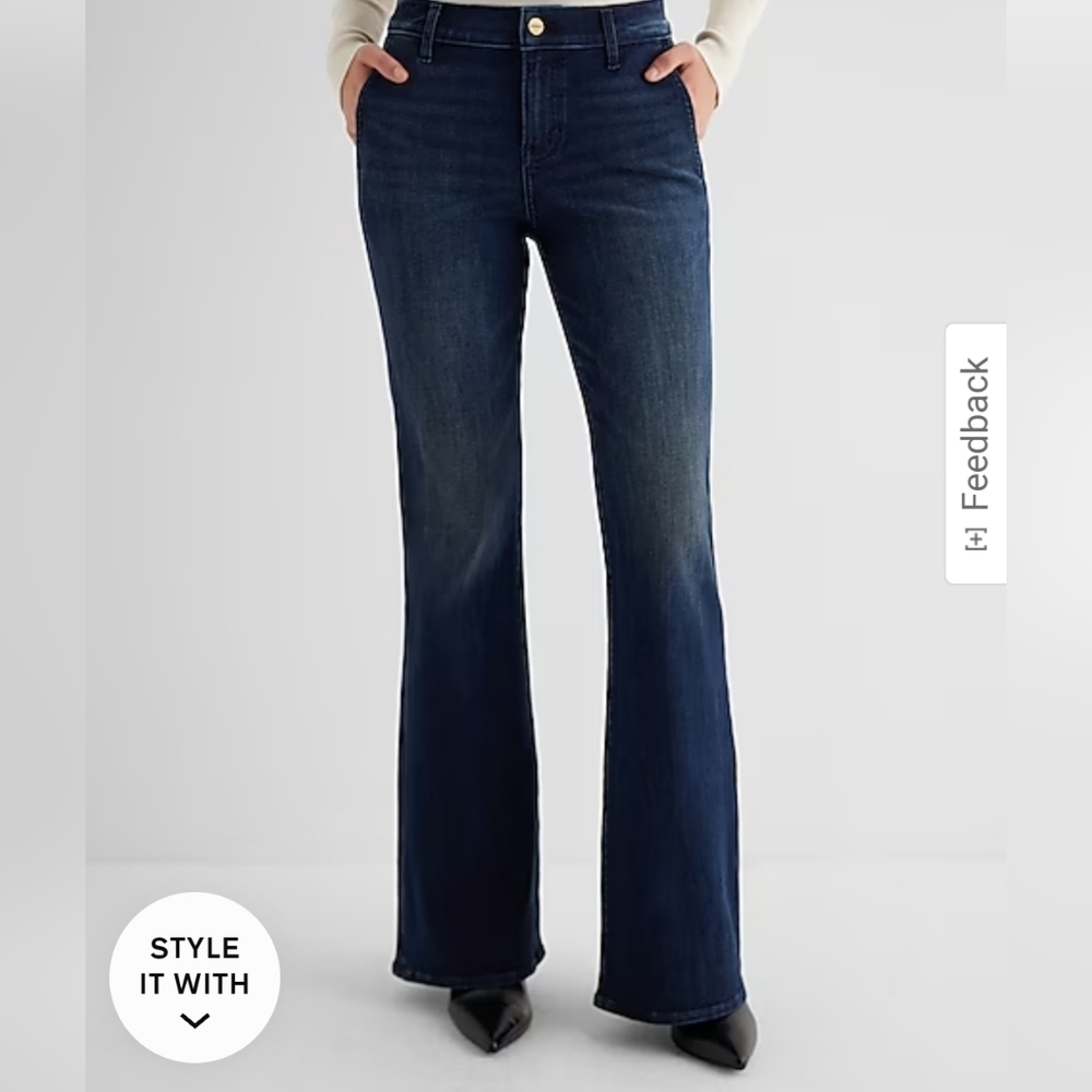 Express  fit and flare Jeans